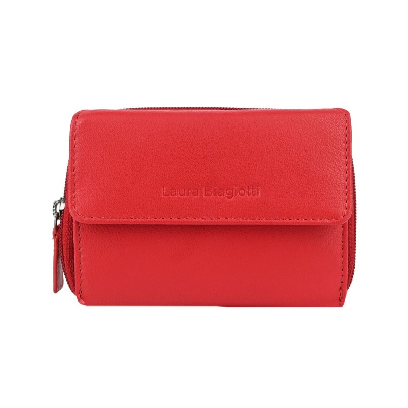 LAURA BIAGIOTTI Women's Genuine Leather Wallet, Multicolor Interior 764-32 — view 31