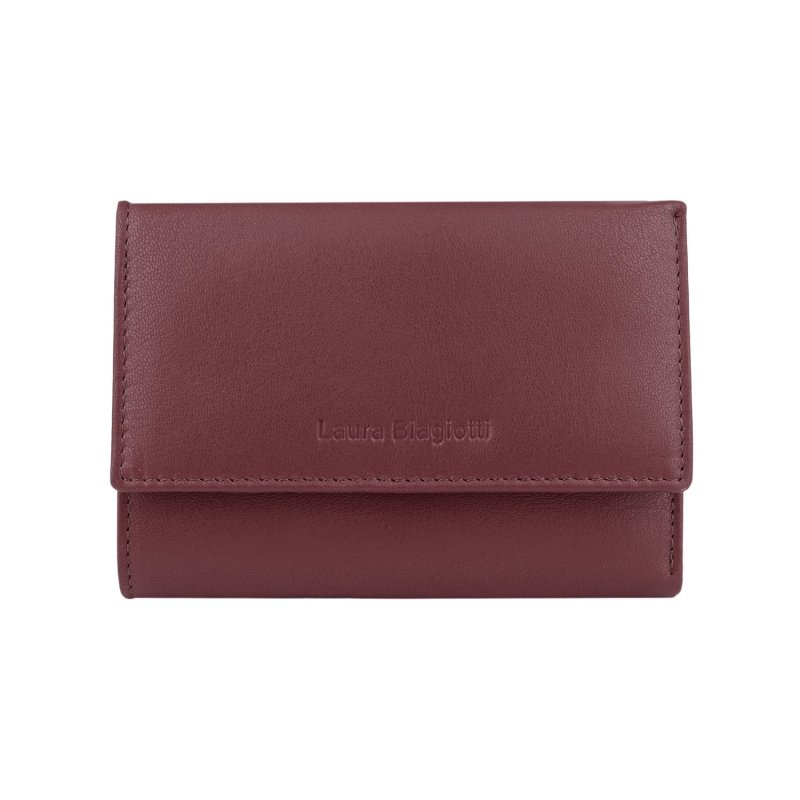LAURA BIAGIOTTI Women's Genuine Leather Wallet, Multicolor Interior 764-31 — view 16