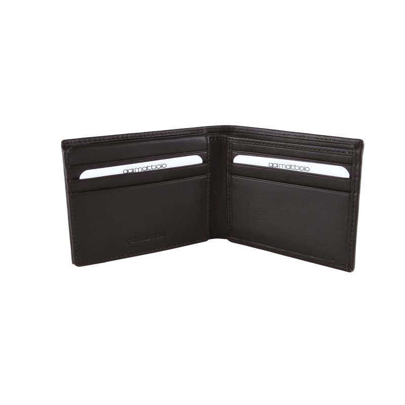 GAI MATTIOLO PORTAFOGLIO UOMO SLIM PELLE GM57173.571 — vista frontale