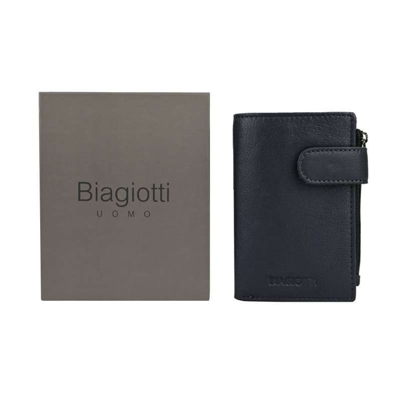 BIAGIOTTI Unisex Genuine Leather Keyring-Card Holder, Multicolor Interior 764-24 — view 19