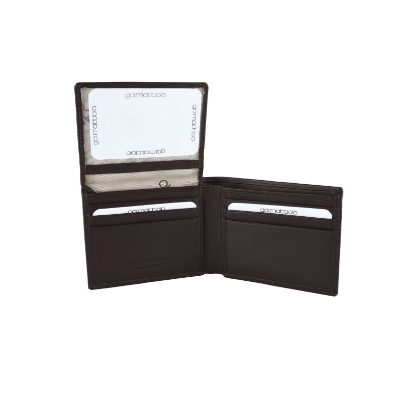 GAI MATTIOLO PORTAFOGLIO UOMO SLIM PELLE GM57173.571 — vista posteriore
