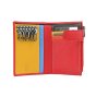 BIAGIOTTI PORTE-CLÉS PORTE-CARTES UNISEXE EN CUIR INTÉRIEUR MULTICOLORE 764-24 — vue 26