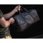 POLICE BLACK FAUX LEATHER UNISEX TRAVEL DUFFLE BAG PTP11383988 — view 7