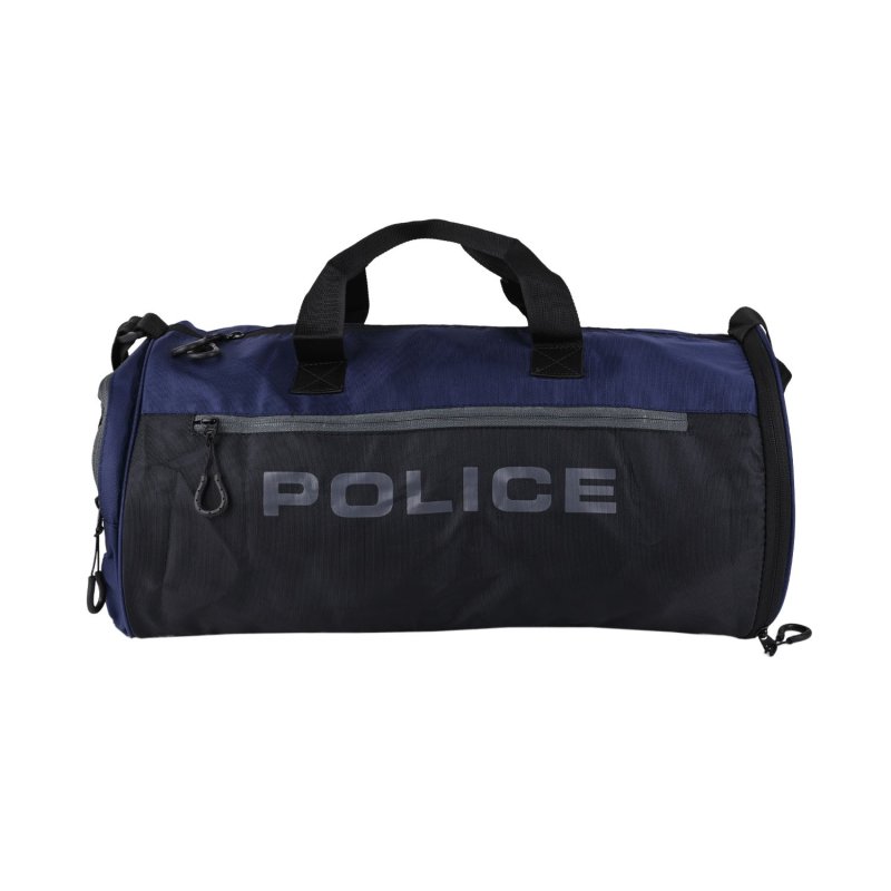 POLICE SAC DE SPORT UNISEXE EN NYLON PTO4342771 — détail logo