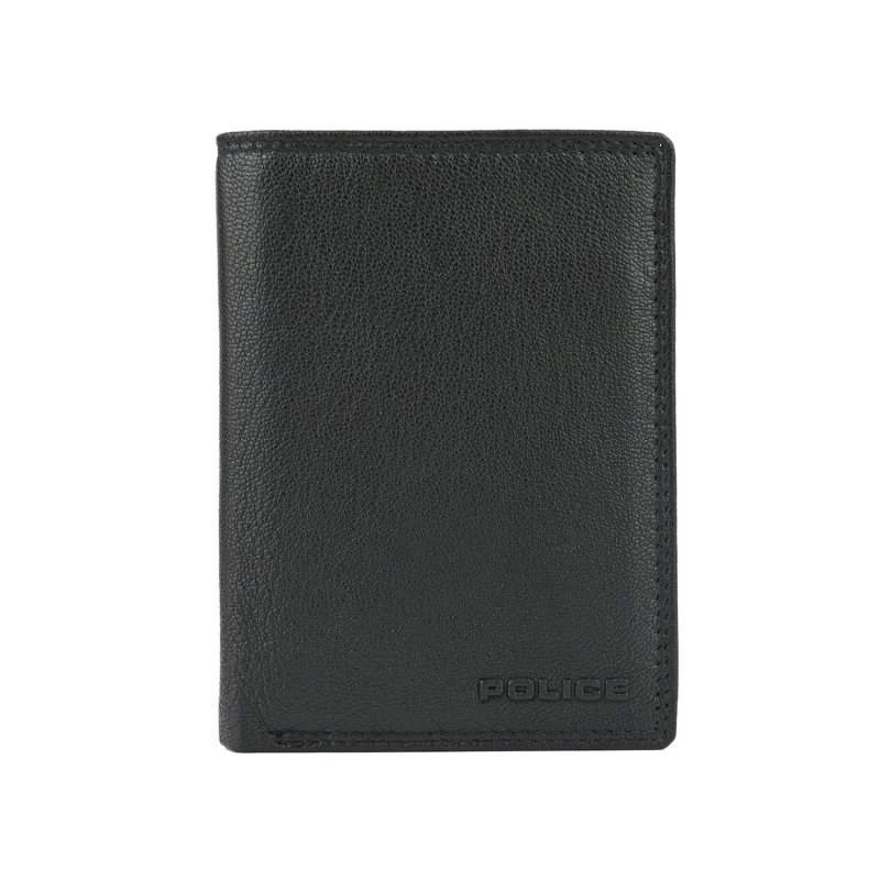 POLICE CARTERA HOMBRE PIEL VERTICAL 142710785 — vista frontal