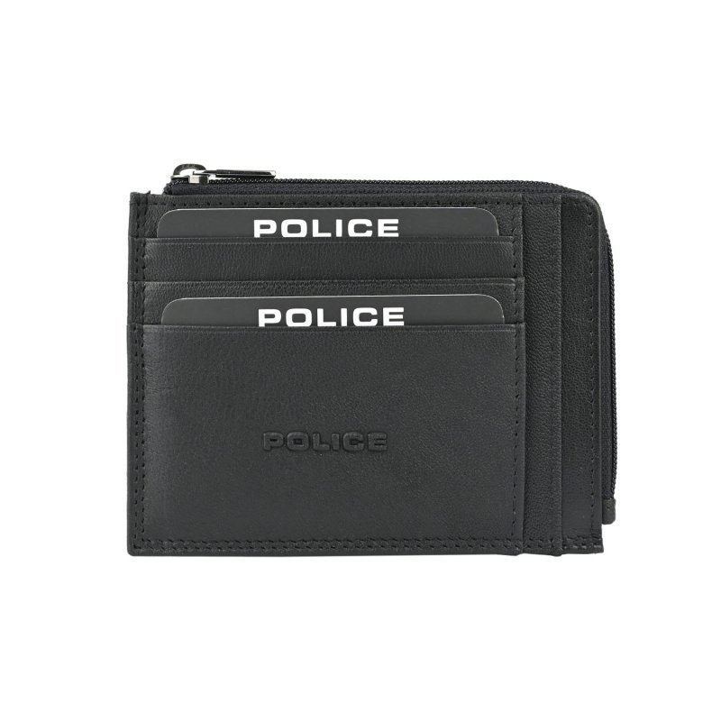 POLICE Men's Genuine Leather Card Holder 142710778