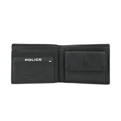 POLICE MEN'S SMALL GENUINE LEATHER WALLET WITH COIN POCKET 142710779 2