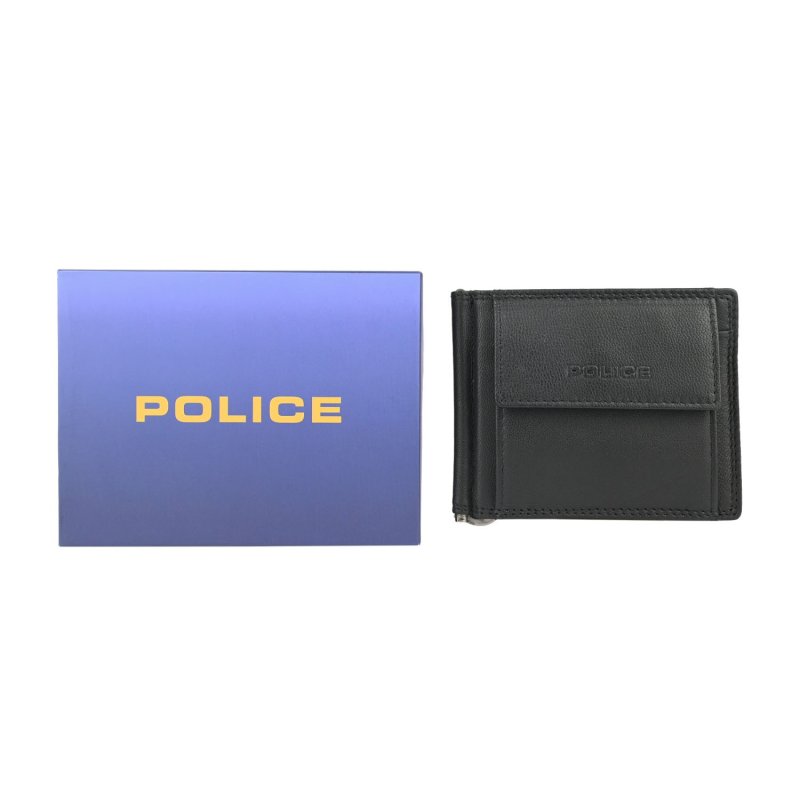 POLICE HERREN GELDBÖRSE ECHTLEDER 142710789 — Logo-Detail