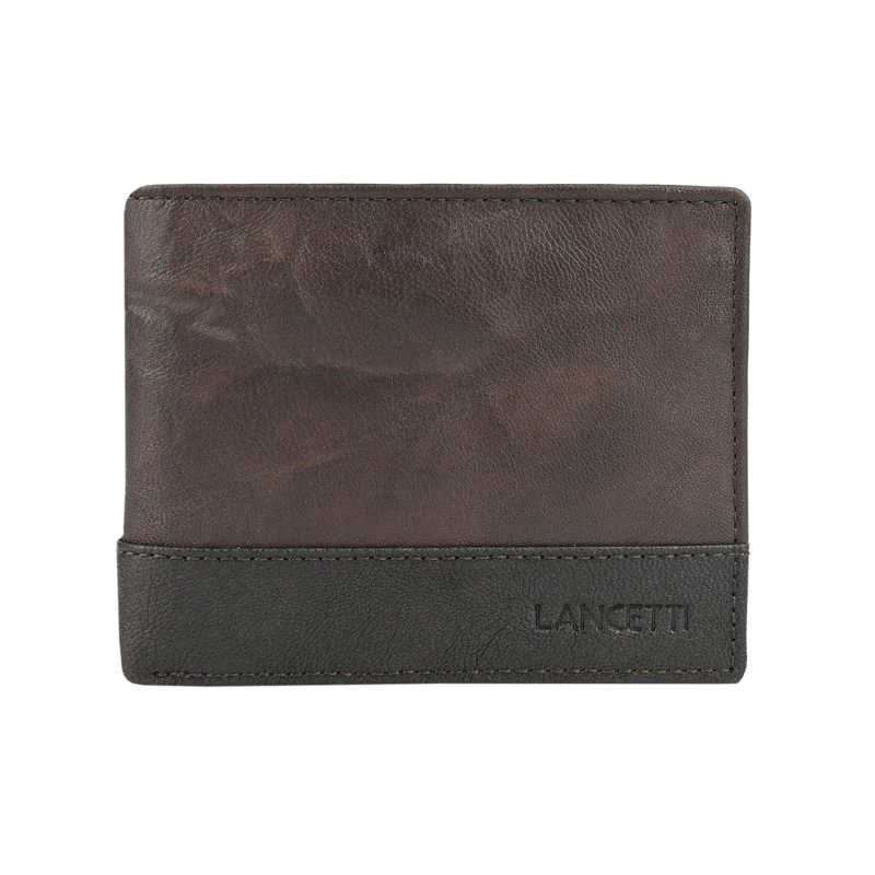 LANCETTI PORTEFEUILLE HOMME CUIR VÉRITABLE LL-23W-761-04/44 — vue 9