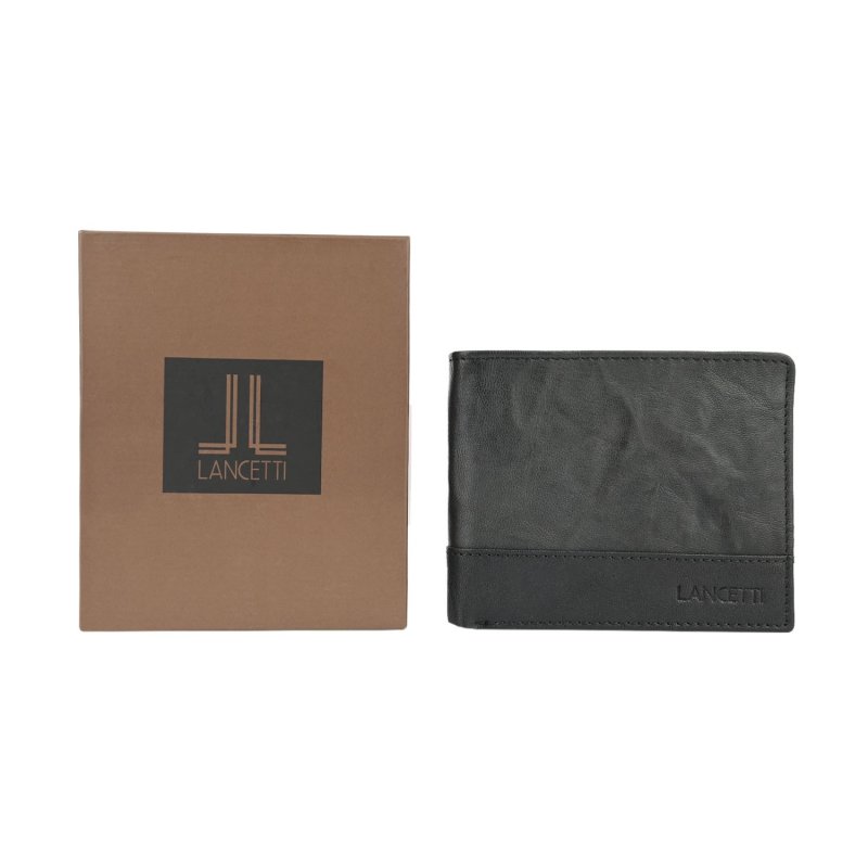 LANCETTI PORTEFEUILLE HOMME CUIR VÉRITABLE LL-23W-761-04/44 — vue 24