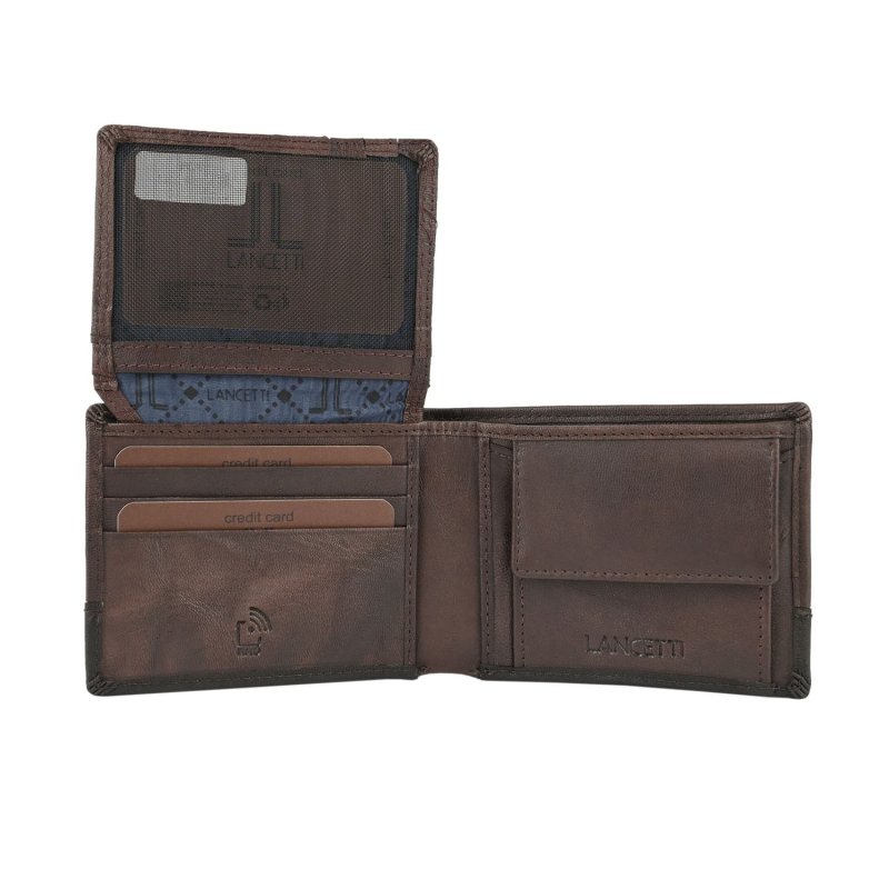 LANCETTI CARTERA HOMBRE PIEL AUTÉNTICA LL-23W-761-04/44 — vista 14