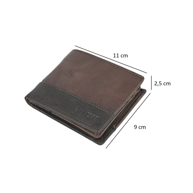 LANCETTI CARTERA HOMBRE PIEL AUTÉNTICA LL-23W-761-04/44 — vista 15