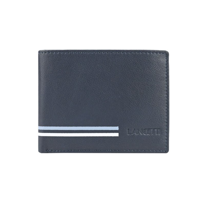 LANCETTI PORTEFEUILLE HOMME CUIR VÉRITABLE LL-24S-760-04/44