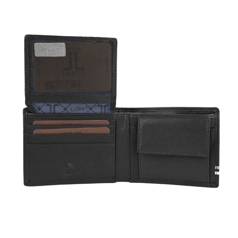 LANCETTI MEN'S GENUINE LEATHER WALLET LL-24S-760-04/44 — view 14