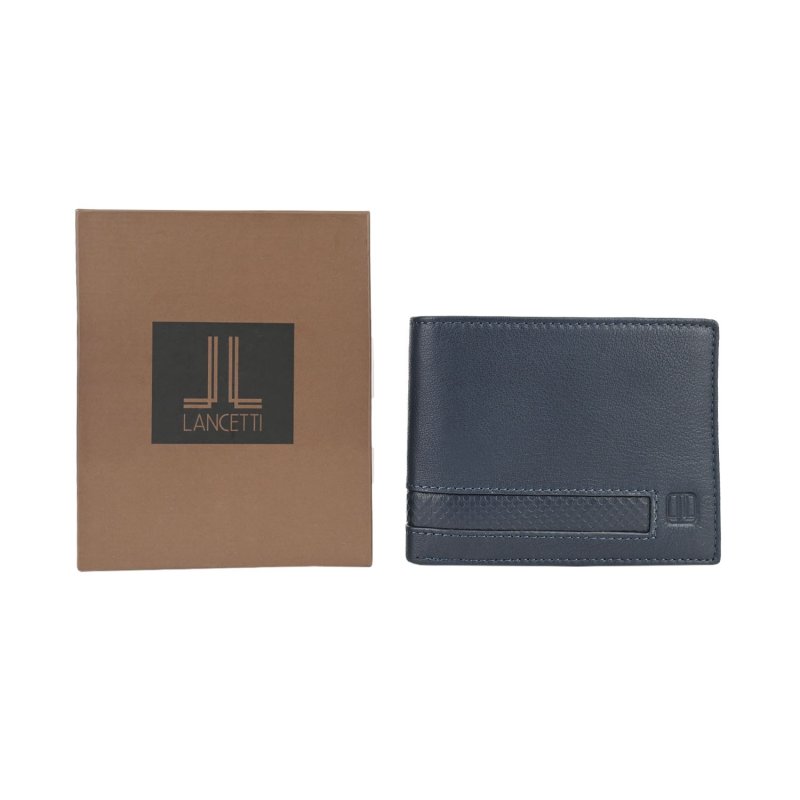 LANCETTI MEN'S GENUINE LEATHER WALLET LL-24S-766-04/44 — view 8