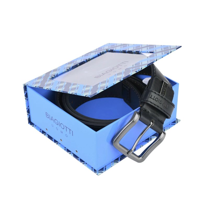 Biagiotti Men's Belt With Gift Box 002
