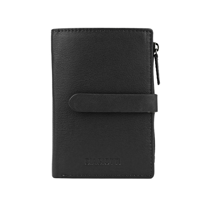 BIAGIOTTI PORTE-CARTES UNISEXE EN CUIR VÉRITABLE INTÉRIEUR MULTICOLORE 764-20 — vue 8