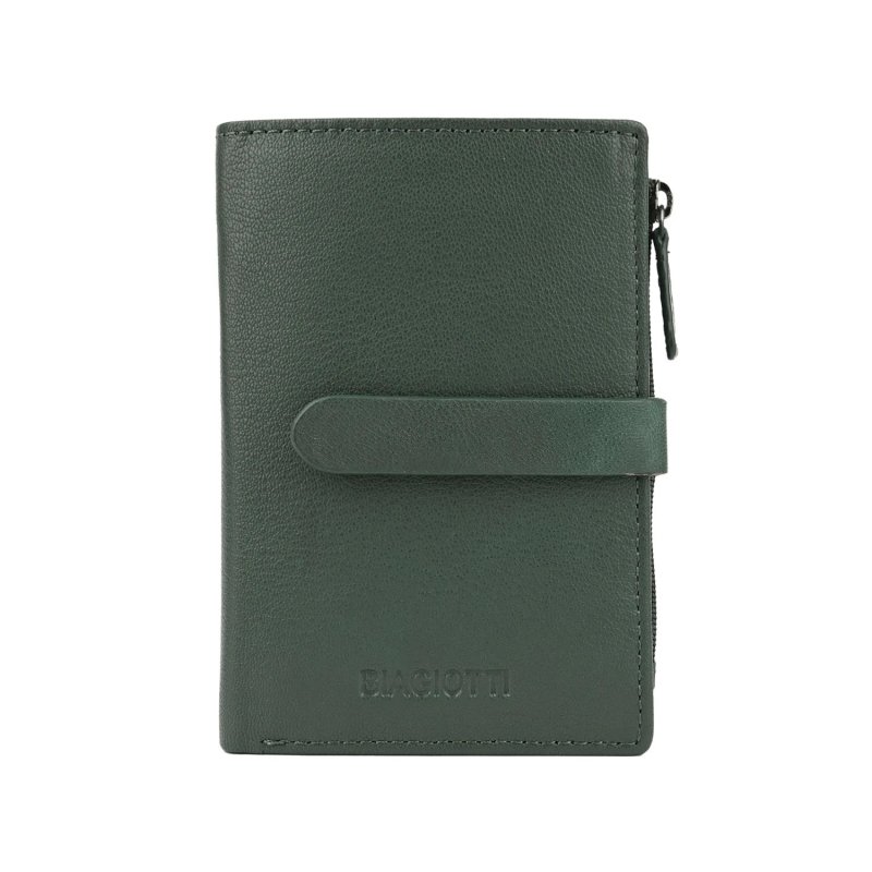 BIAGIOTTI UNISEX GENUINE LEATHER CARD HOLDER, MULTICOLOR INTERIOR 764-20 — view 13