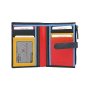 BIAGIOTTI PORTACARTE UNISEX IN PELLE INTERNO MULTICOLORE 764-20 — vista 16