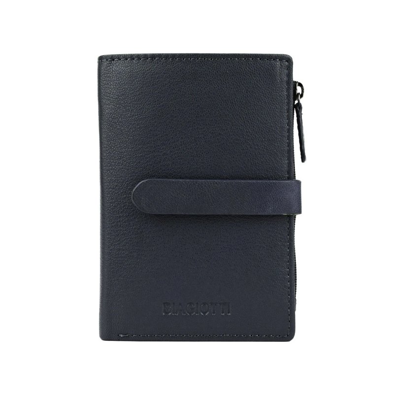 BIAGIOTTI UNISEX GENUINE LEATHER CARD HOLDER, MULTICOLOR INTERIOR 764-20 — view 18