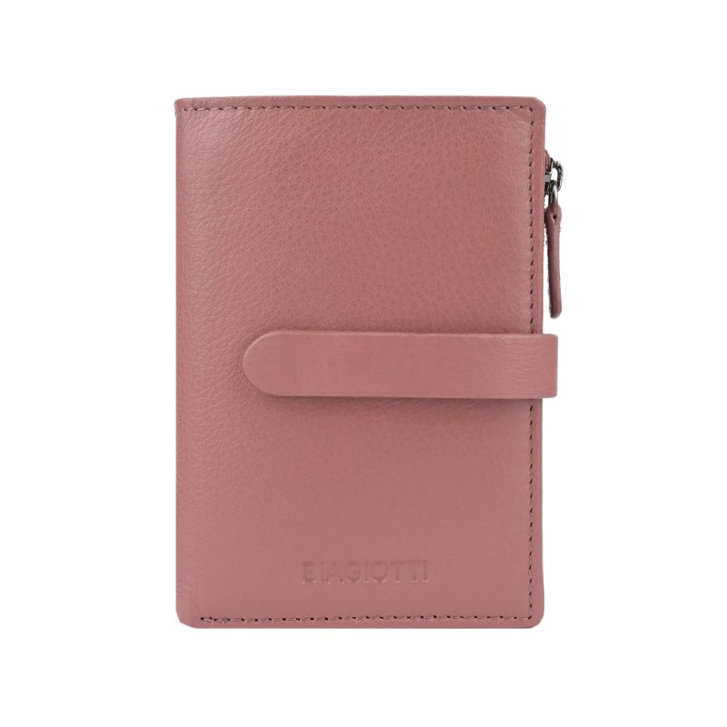 BIAGIOTTI TARJETERO UNISEX DE PIEL AUTÉNTICA INTERIOR MULTICOLOR 764-20 — vista 23
