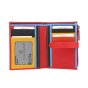 BIAGIOTTI TARJETERO UNISEX DE PIEL AUTÉNTICA INTERIOR MULTICOLOR 764-20 — vista 26