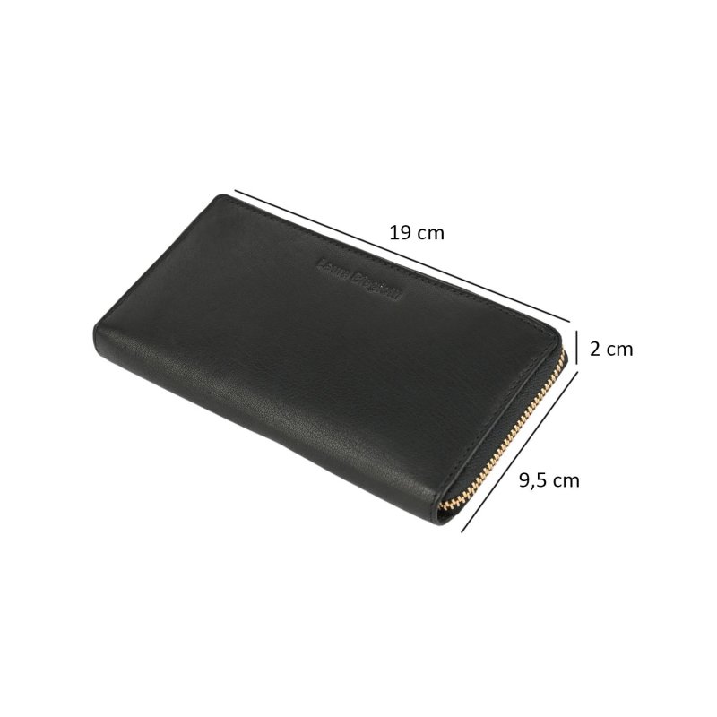 LAURA BIAGIOTTI PORTAFOGLIO DONNA PELLE INTERNO MULTICOLORE 764-22 — vista posteriore