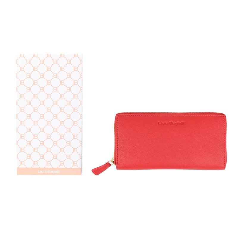 Laura Biagiotti Women's Genuine Leather Wallet, Multicoloured Interior 764-22 — view 20