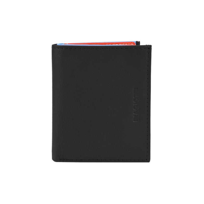 Laura Biagiotti Unisex Genuine Leather Card Holder, Multicoloured 764-52 — logo detail