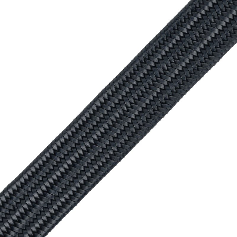 Police Men's Belt Genuine Leather Woven Elastic 1007 — view 20