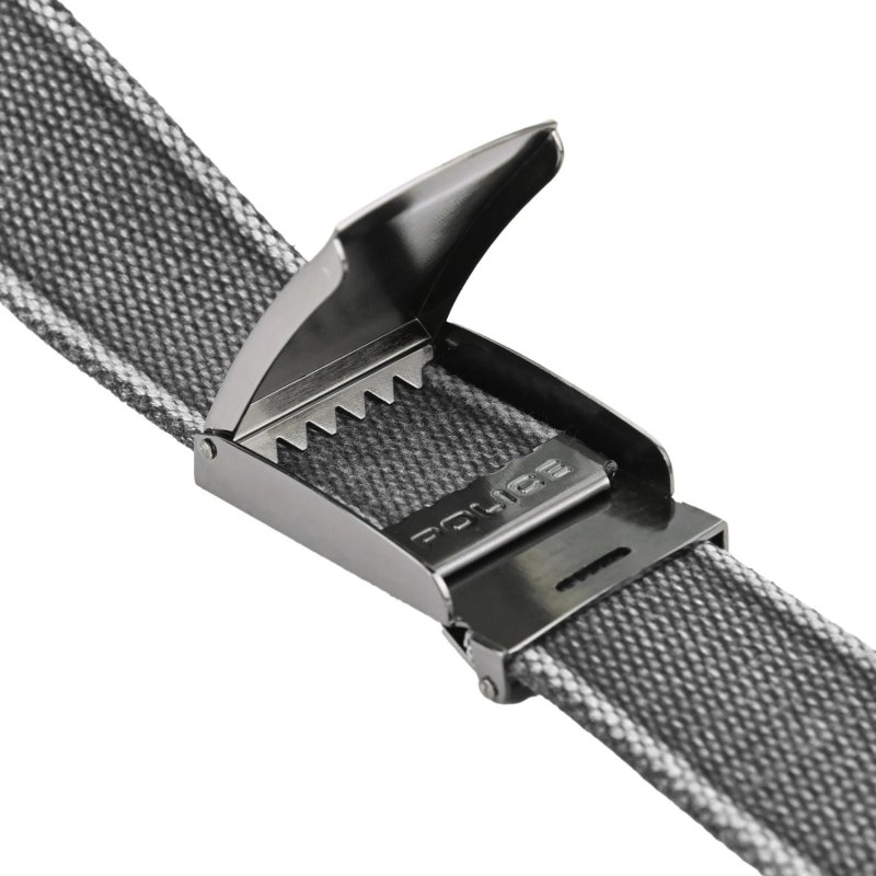 Police Canvas Belt One Size 1013 — inside