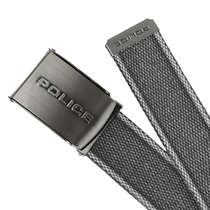 Police Canvas Belt One Size 1013 — detail