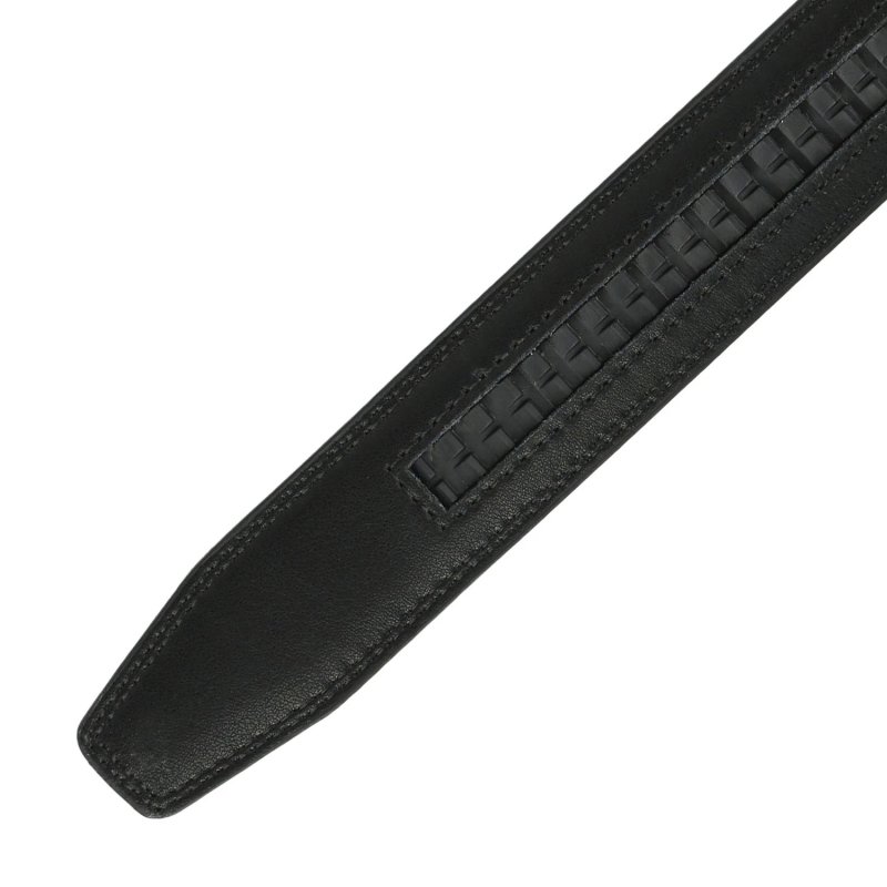 CEINTURE HOMME POLICE CUIR VÉRITABLE BOUCLE AUTOMATIQUE 1005 — intérieur