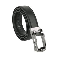 Police Men's Belt in Genuine Leather, Automatic Buckle,995