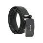 Police Men's Belt in Genuine Leather, Automatic Buckle,993