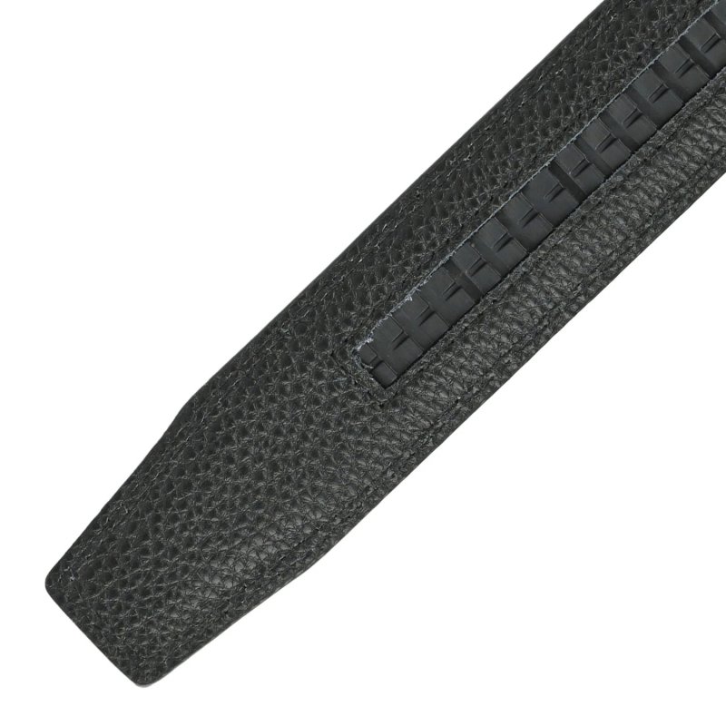 Police Men's Belt in Genuine Leather, Automatic Buckle,993 — inside