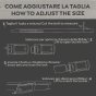 POLICE CINTURA UOMO VERA PELLE FIBBIA AUTOMATICA 993 — dettaglio logo