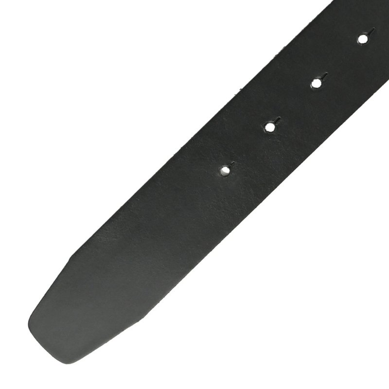 POLICE HERRENGÜRTEL ECHTES LEDER HAKENSCHNALLE 1010 — Detail