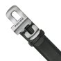Police Men's Belt in Genuine Leather, Hook Buckle,1011 — back view