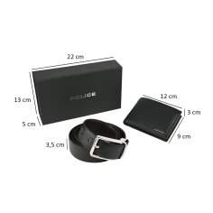 POLICE GESCHENKSET HERREN GELDBÖRSE UND WENDEGÜRTEL PTL121810679-PTL14449097-XXL1 2