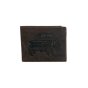 Men's Genuine Leather Wallet Cow Hunter 292 Jeep — back view