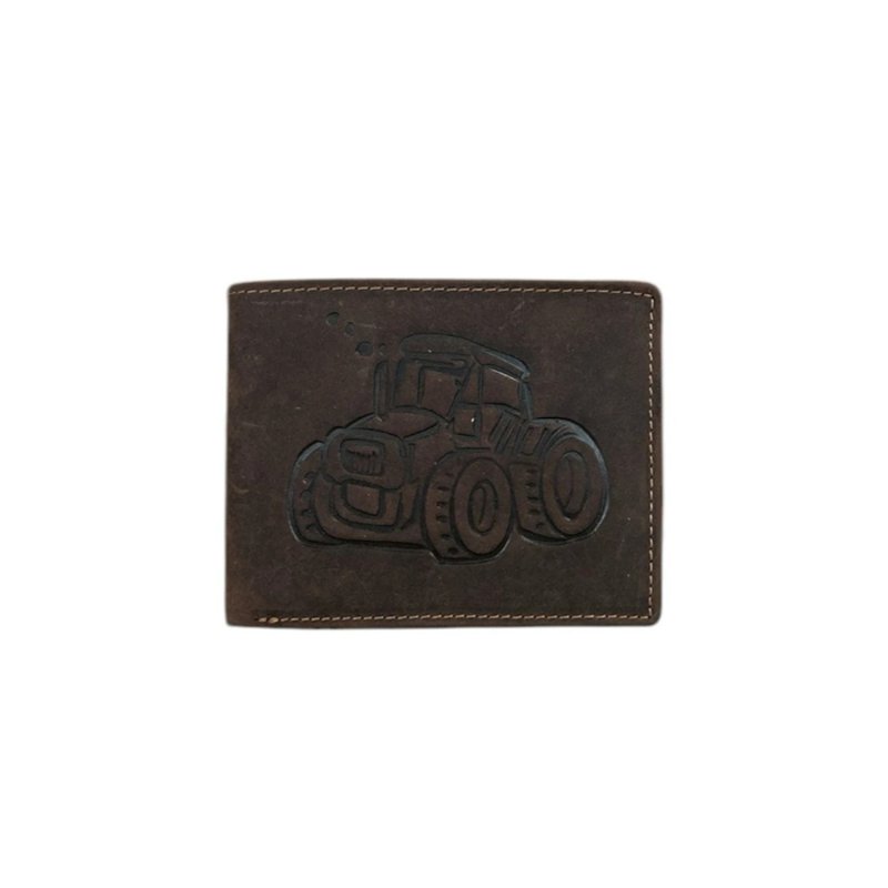 PORTEFEUILLE HOMME CUIR VÉRITABLE COW HUNTER 292 TRACTOR — vue arrière