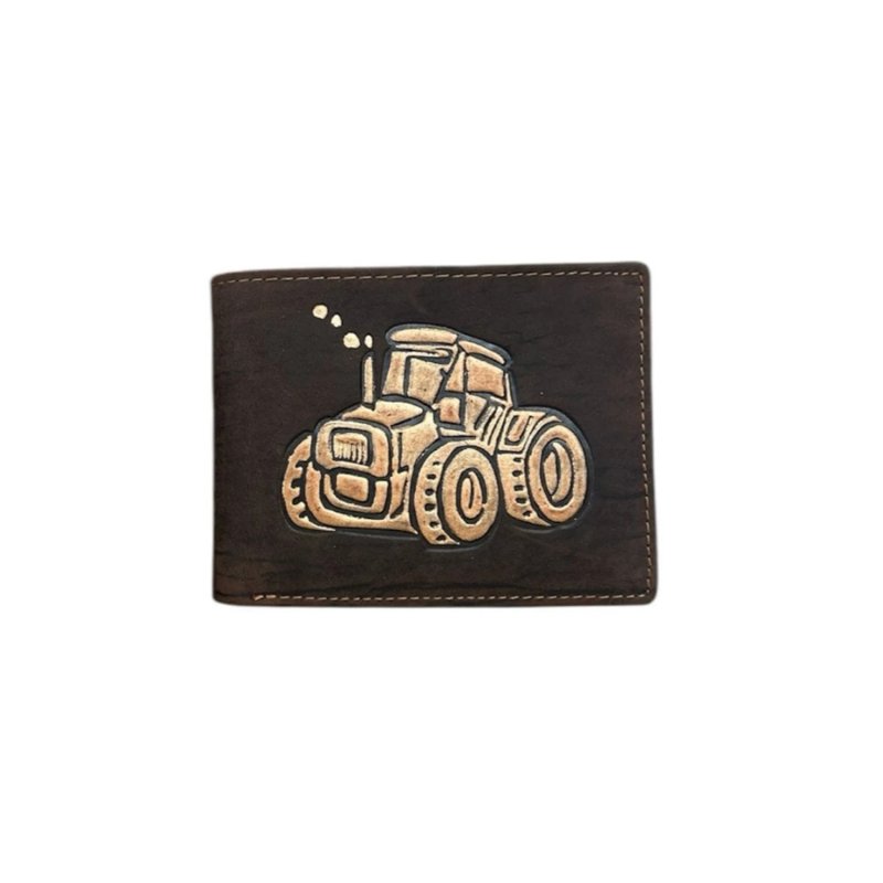 CARTERA HOMBRE PIEL AUTÉNTICA COW HUNTER 292 TRACTOR