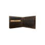 Men's Genuine Leather Wallet Cow Hunter 292 American Flag — front view