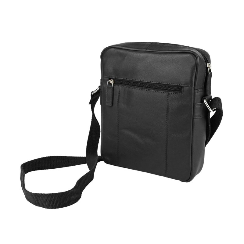CONTE MASSIMO SAC BANDOULIÈRE HOMME EN CUIR MOYEN CM-418 — vue 11
