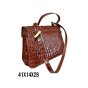 SAC FEMME EN CUIR ART.COCCODRILLO — vue de face