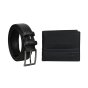 Lancetti Men's Gift Set: Genuine Leather Wallet + Belt with Genuine Leather Lining and PU Exterior 060 — view 8