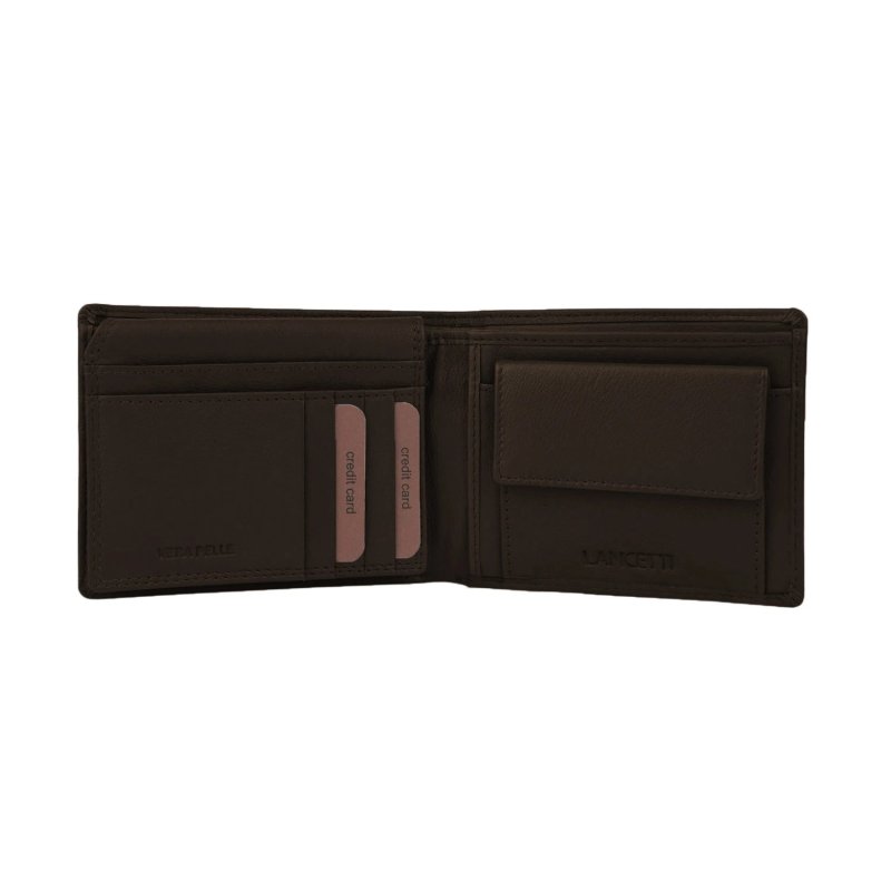 LANCETTI ESTUCHE DE REGALO HOMBRE CARTERA PIEL + CINTURÓN EXTERIOR PU FORRO PIEL 060 — vista 14