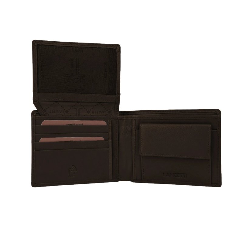 LANCETTI GESCHENKSET HERREN LEDER-GELDBÖRSE + GÜRTEL AUSSEN PU INNENFUTTER LEDER 060 — Ansicht 15