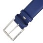 GIANMARCO VENTURI MEN'S LEATHER BELT 3.5 CM GMV-1034/35 — logo detail